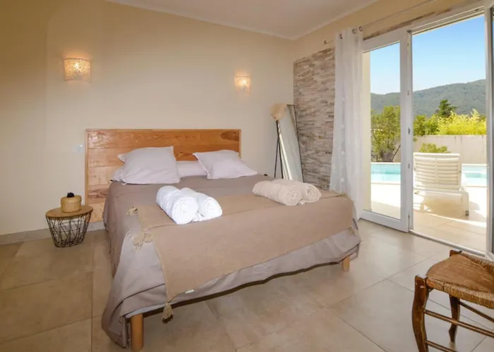 Piscine 7 Min Vue Montagne Clim * Prunelli-di-Fiumorbo