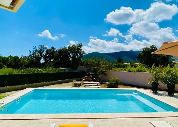 Дом отдыха Piscine 7 Min Vue Montagne Clim